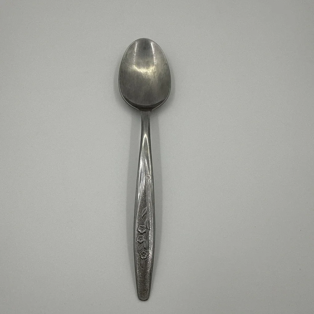Superior Stainless Radiant Rose Replacement Spoon Stainless Steel USA‎ Vintage